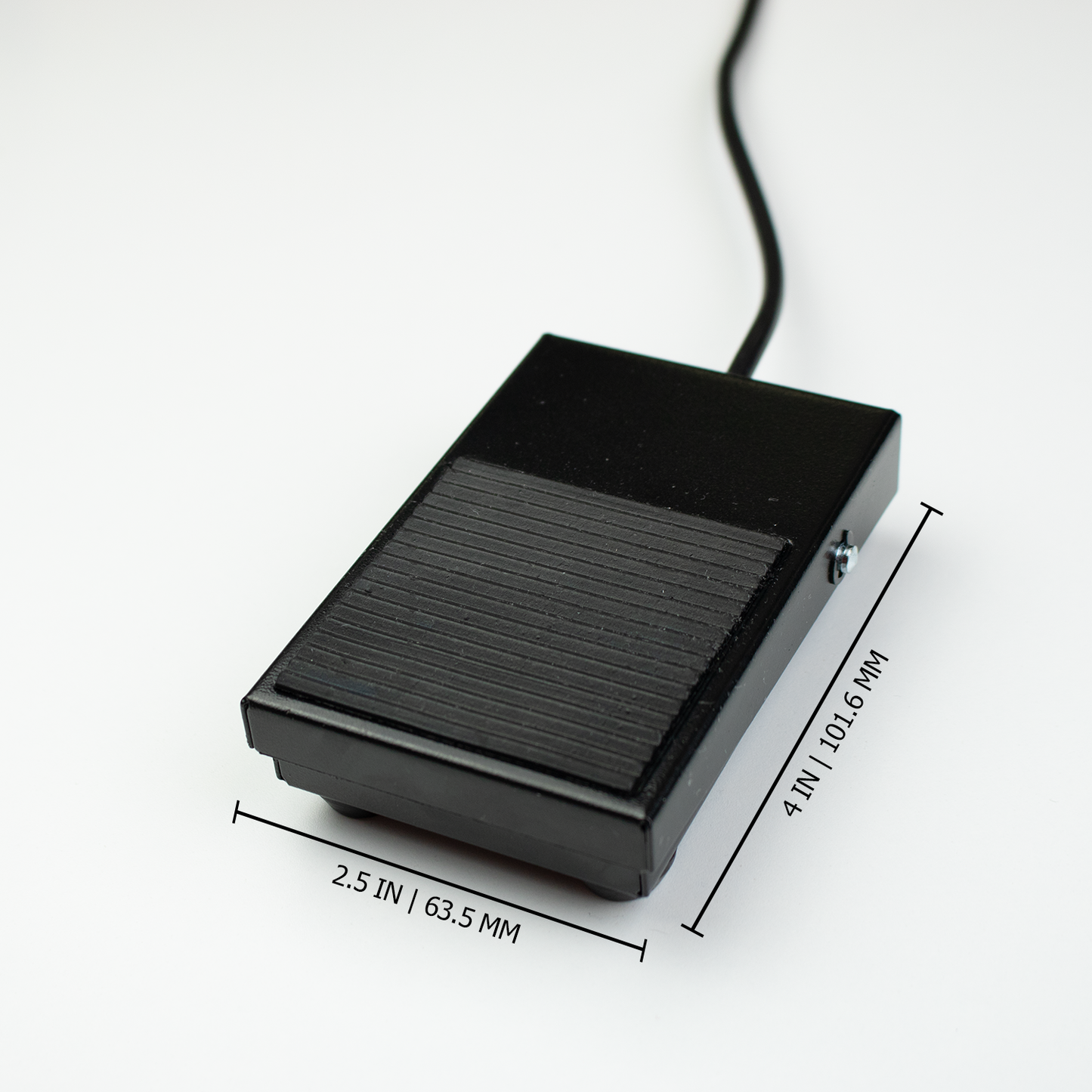 Measurements of SNEED-JET ® Titan Tabletop Foot Pedal