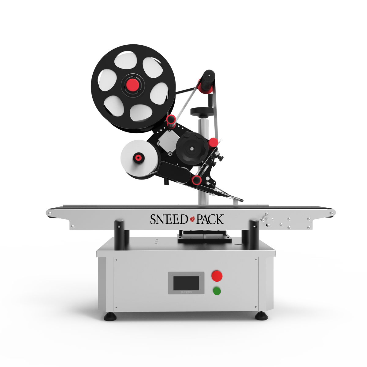 Tabletop SNEED PACK Top Down Automatic Label Applicator tabletop-sneed-pack-top-down-automatic-label-applicator