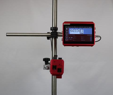SNEED-JET Titan 21 Printer for Inkjet Coding One Inch Tall Date / Lot / Batch Codes.