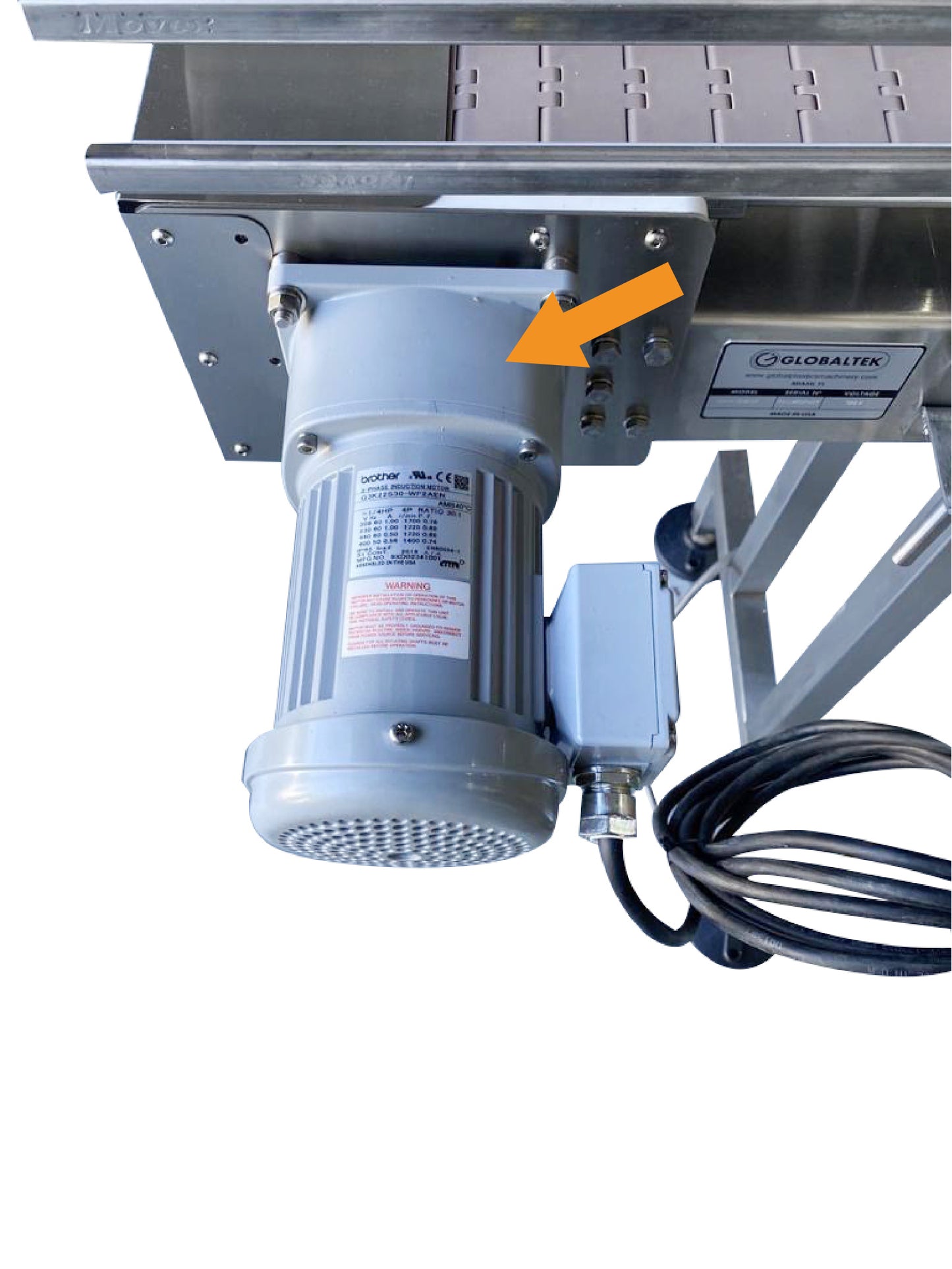 Motor de cinta transportadora lavable SNEED-PACK®