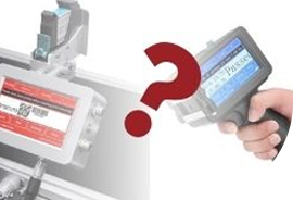 Portable Handheld vs. Conveyor Mount Inkjet Coders