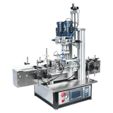 Front view of SNEED-PACK Tabletop Spray Bottle Capping Machine