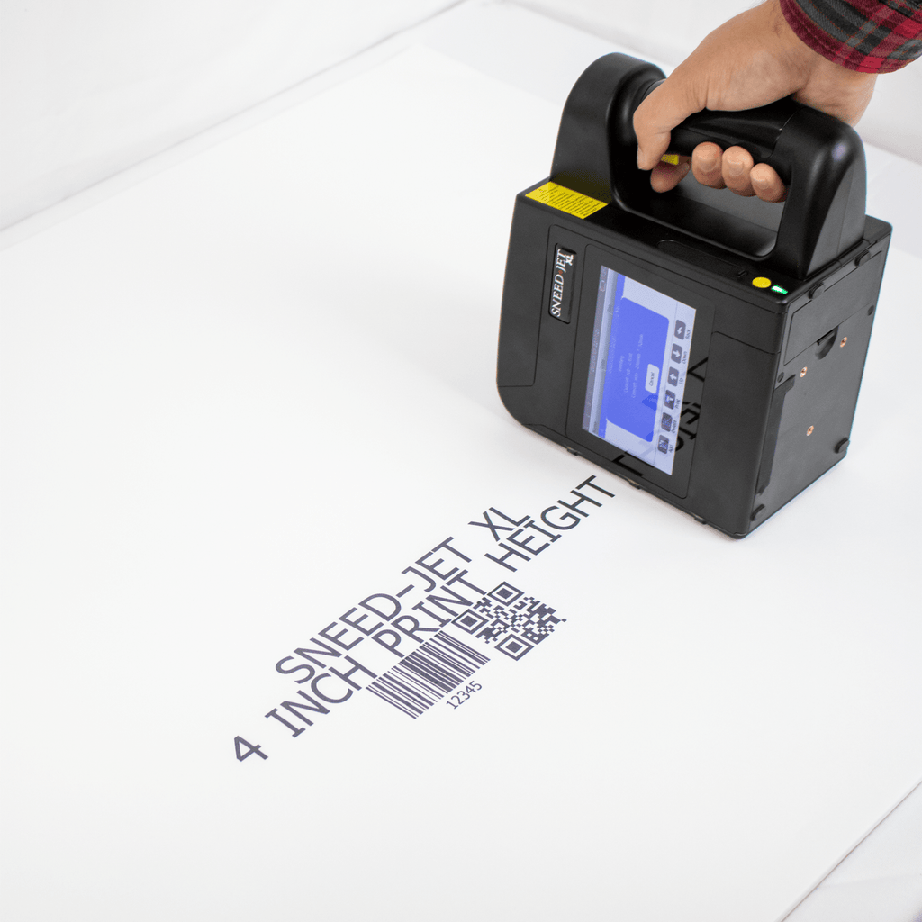SNEED JET XL Large Character Handheld Inkjet Printer