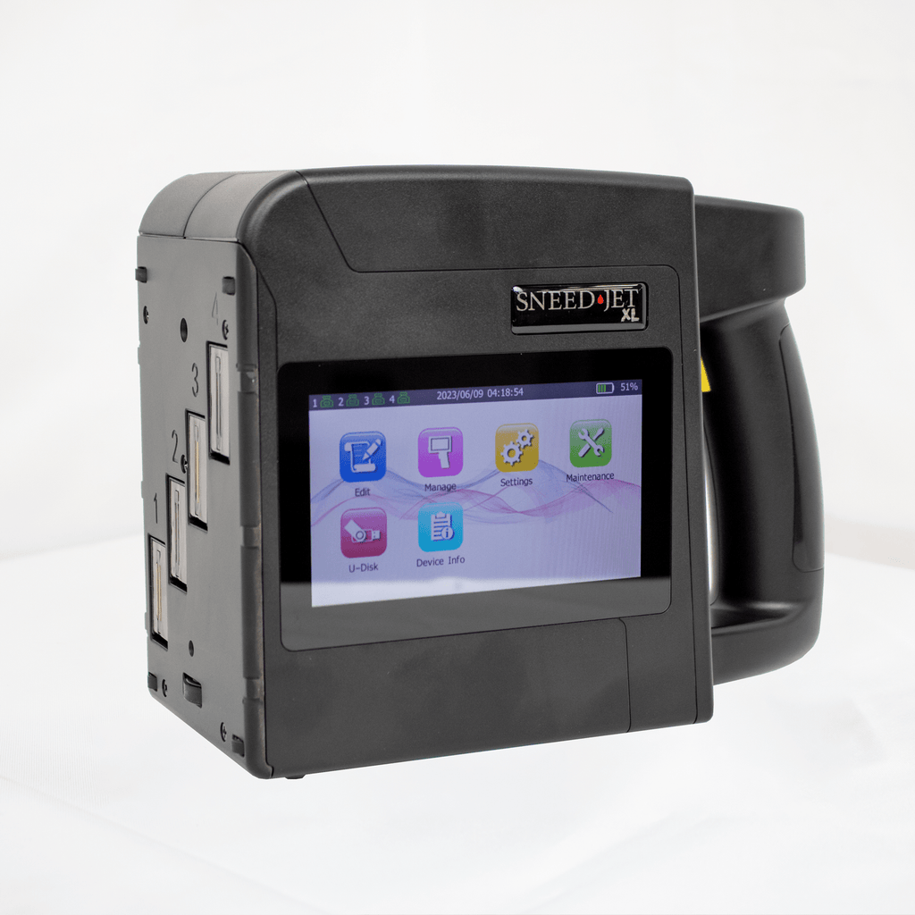 Xl Jet Printer Ripper SNEED-JET® XL Large Character Handheld Inkjet Printer