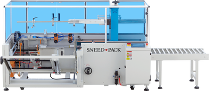 Straight front view of SNEED-PACK® CE-40 High Speed Case Erector