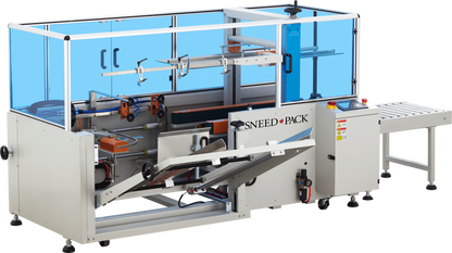 Angled view of SNEED-PACK CE-40 High Speed Case Erector