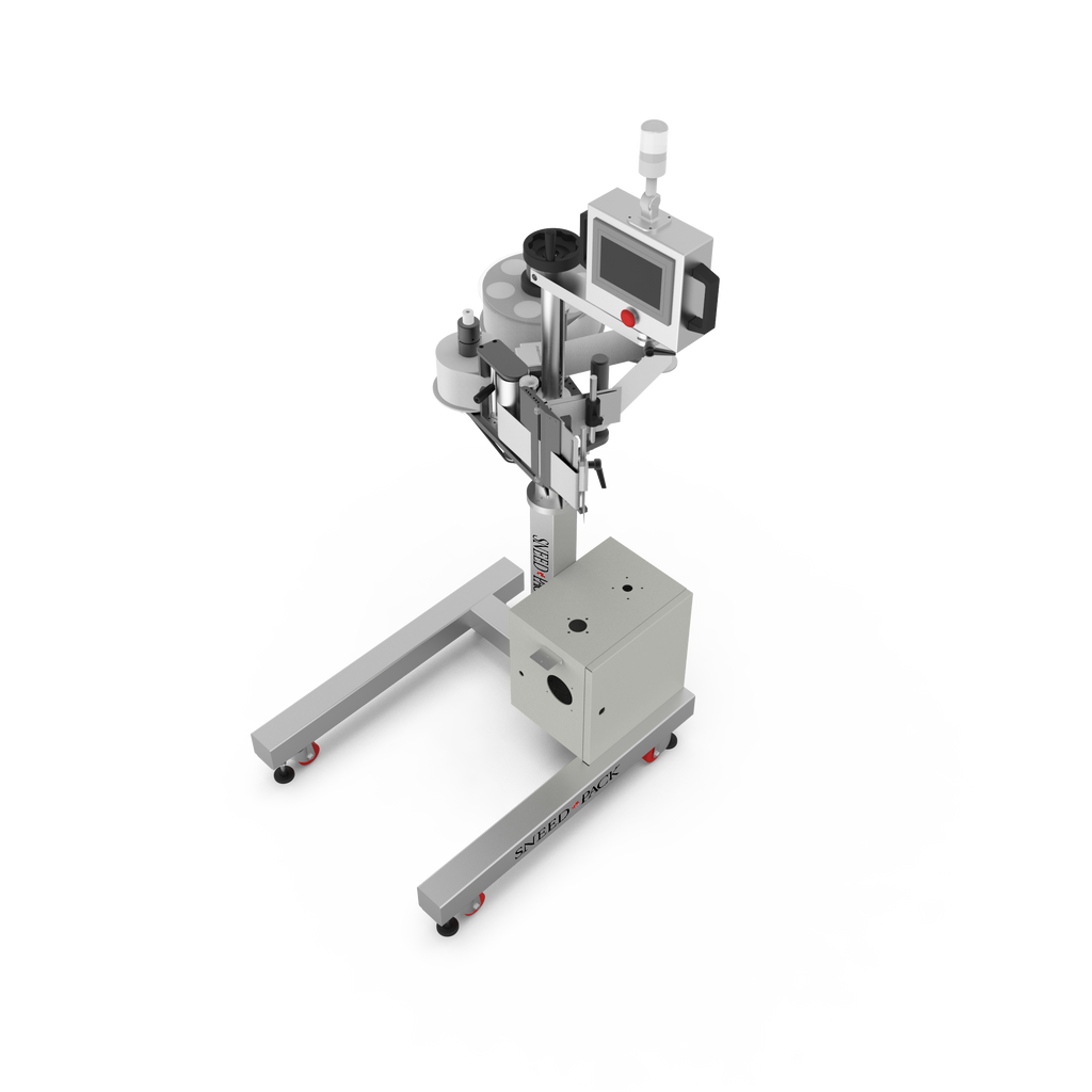 SNEED-PACK® Side Label Machine - Mobile