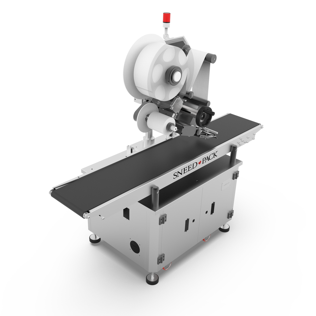 SNEED-PACK® Top Down Label Applicator - Reduce Labeling Times