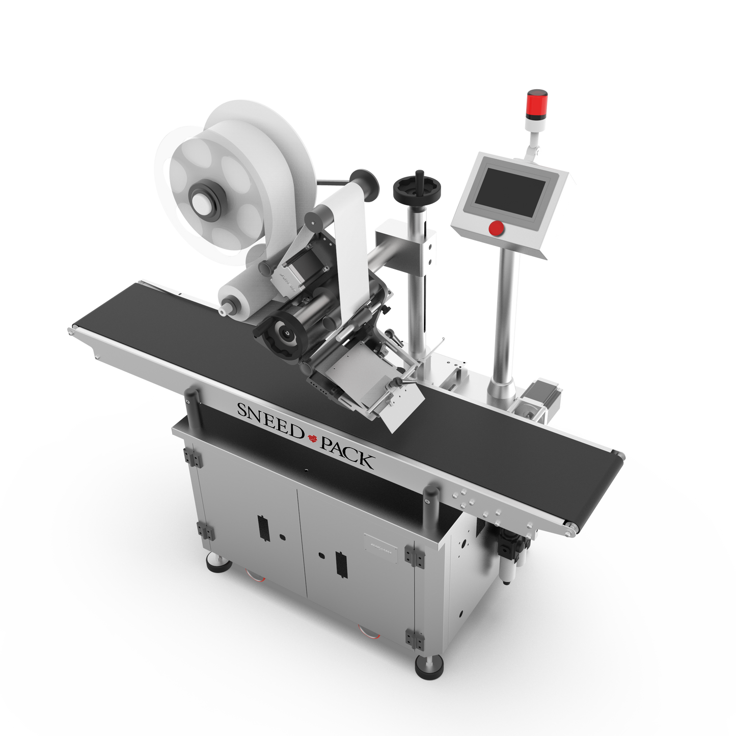 SNEED-PACK Top Down Label Applicator