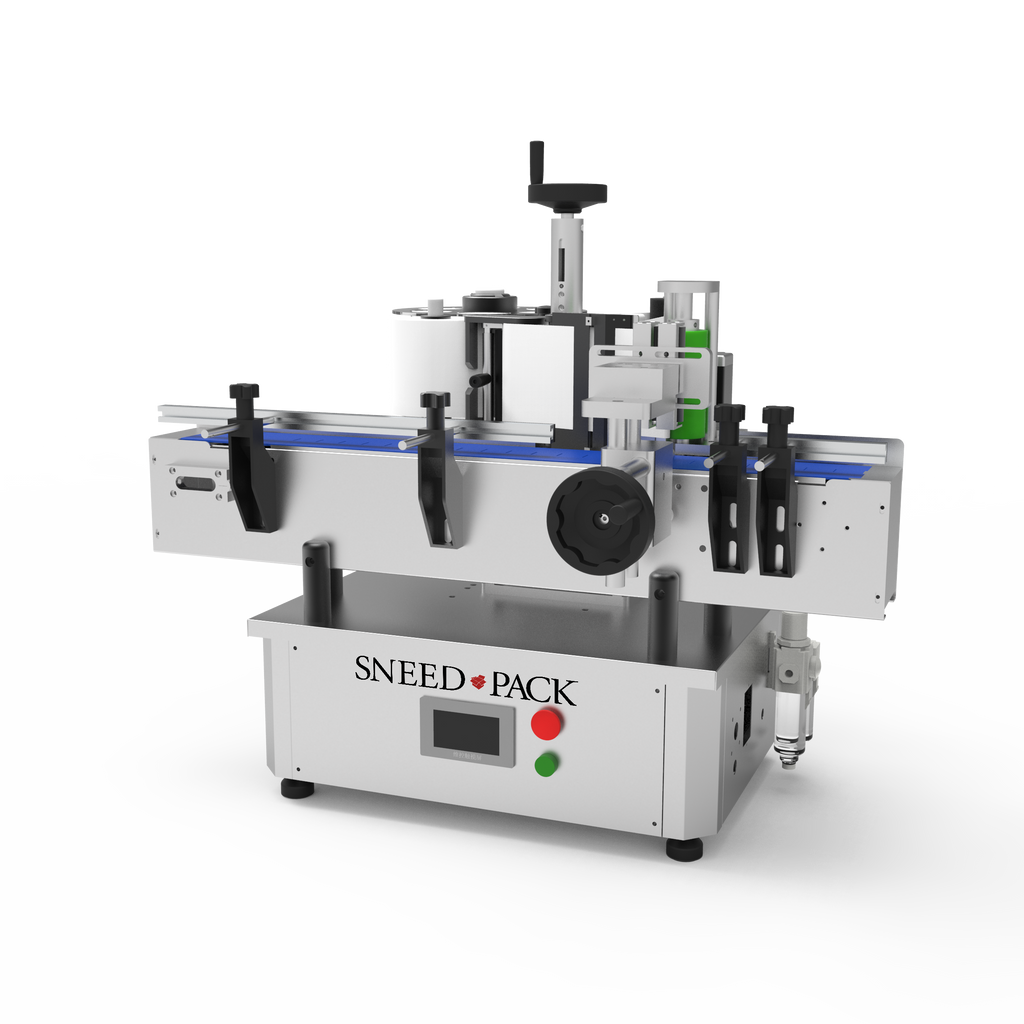 SNEED PACK Round Bottle Label Machine Tabletop sneed-pack-round-bottle-label-machine-tabletop