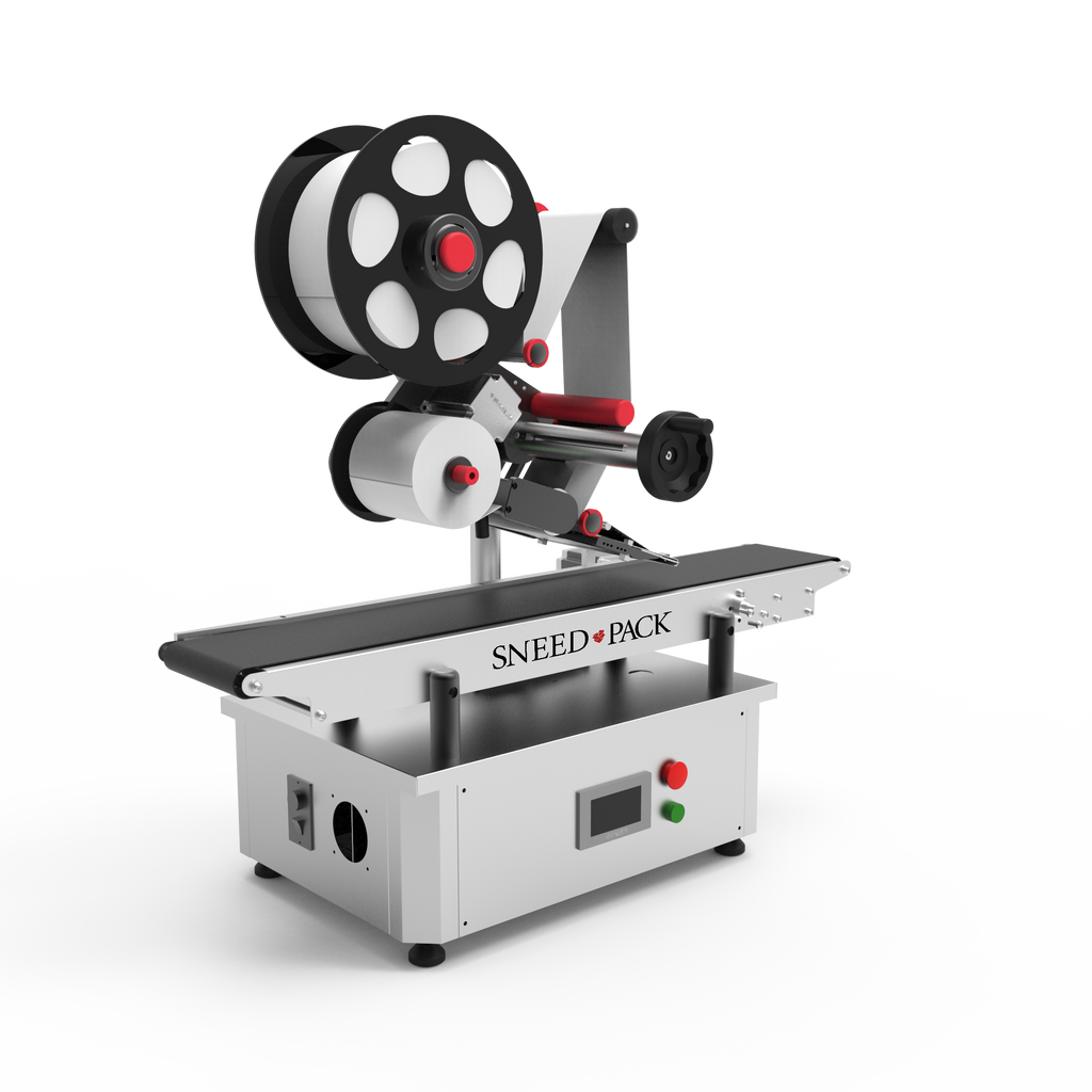 Tabletop SNEEDPACK® Top Down Automatic Label Applicator