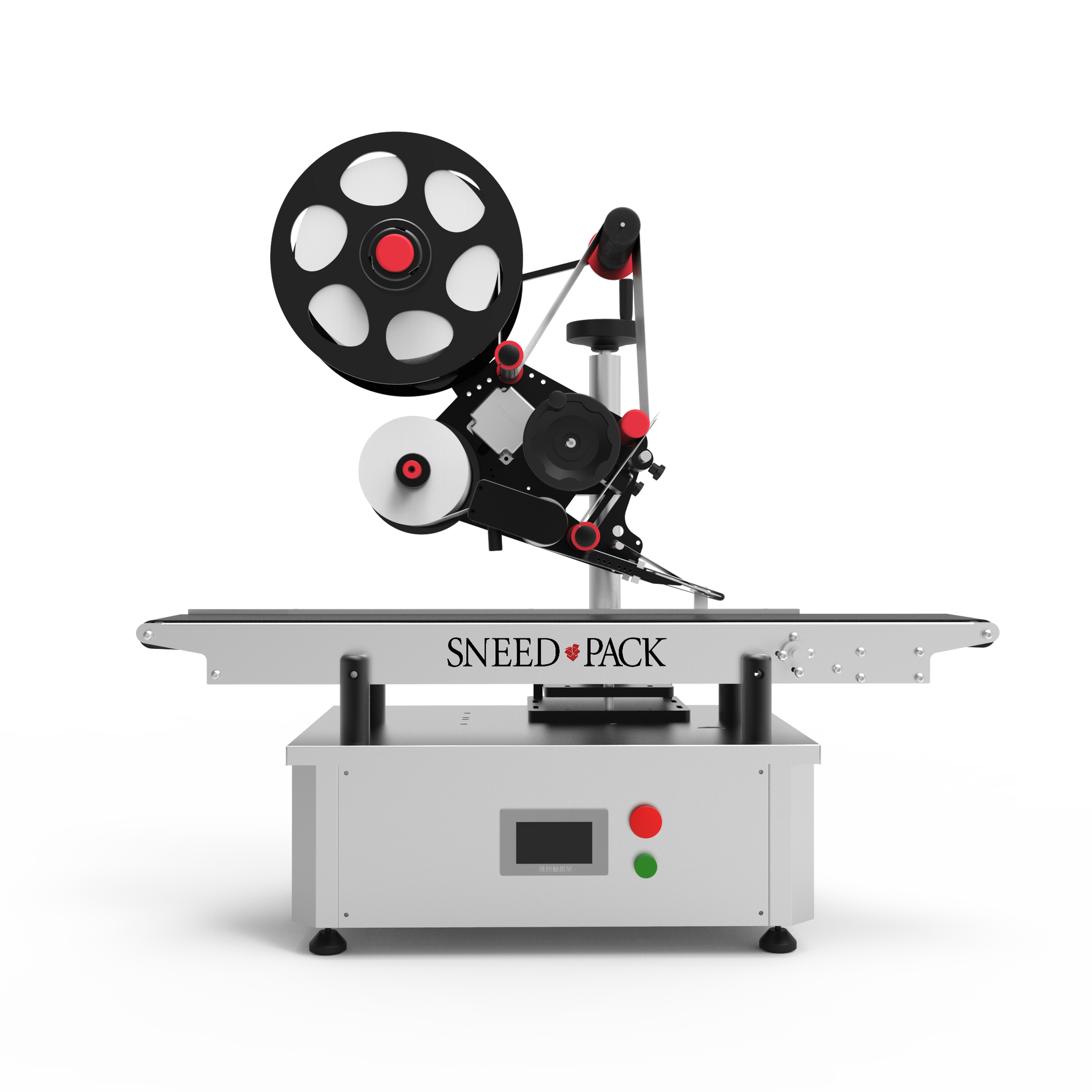 Tabletop SNEED-PACK® Top Down Automatic Label Applicator – Sneed Coding ...
