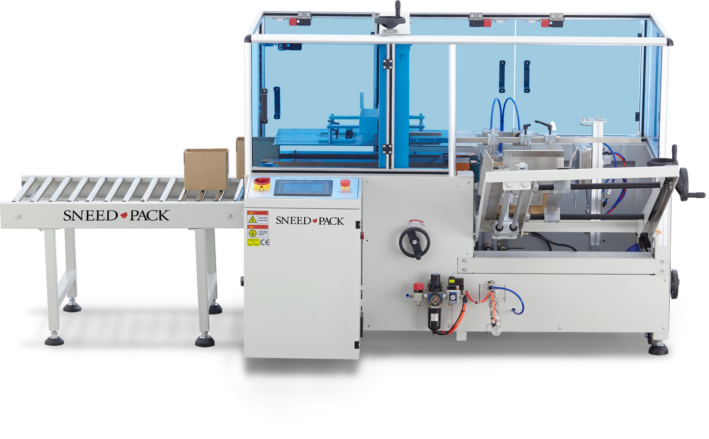 Front view of SNEED-PACK CE-30 Small Box Case Erector