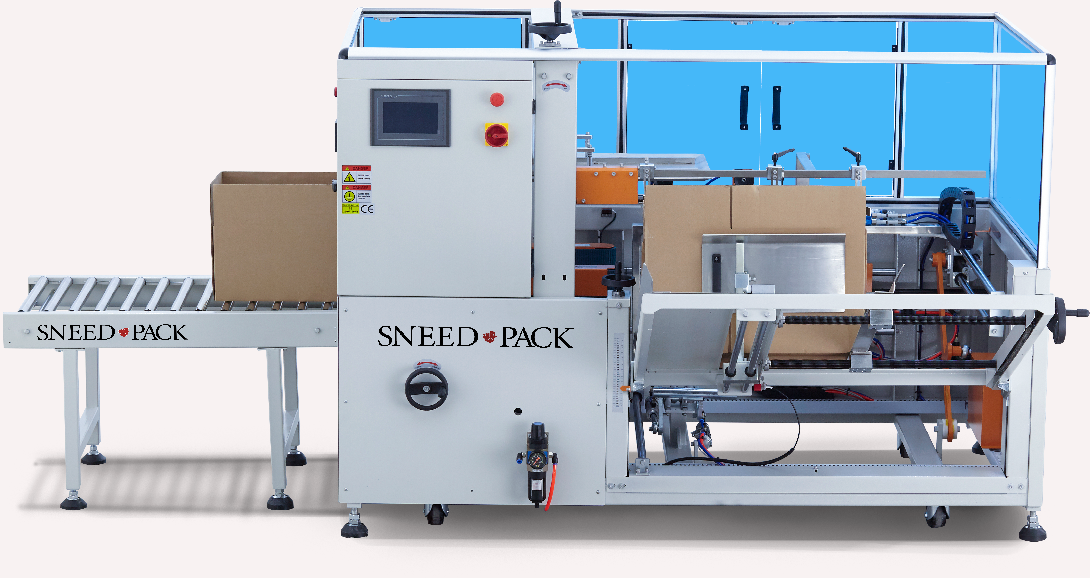 SNEED-PACK® Case Erectors Automate Packaging Process – Sneed Coding ...