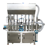 Paste Filling Machine with Piston Pump - Back View