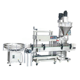 Powder Filling Machine with Sealer - Side View