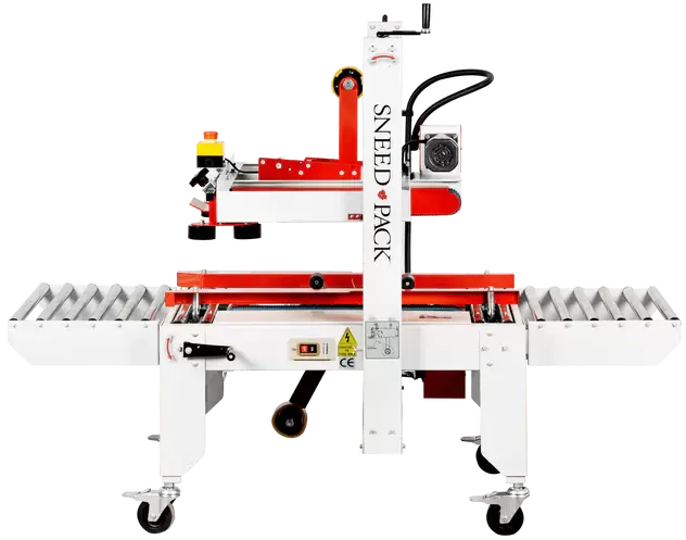 Auto taping discount machine