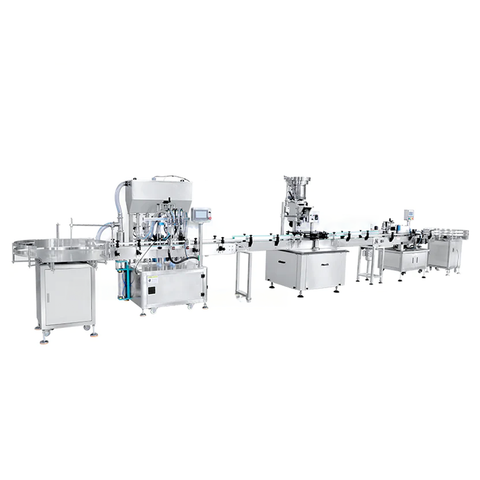 SNEED-PACK Liquid Filling Line Full View