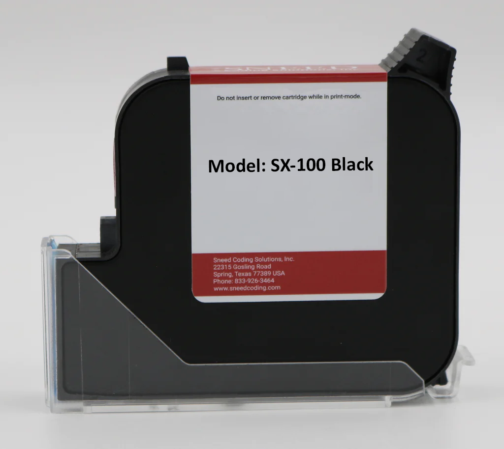 SNEED-JET® SX-100 Black Ink Cartridge (Water Based)