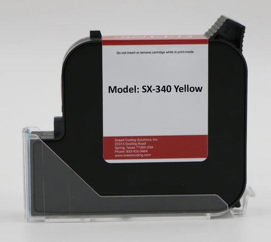 SNEED-JET® SX-340 Yellow Ink Cartridge