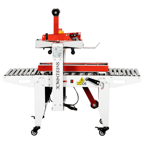 Side view of SNEED-PACK Small Box Case Sealer