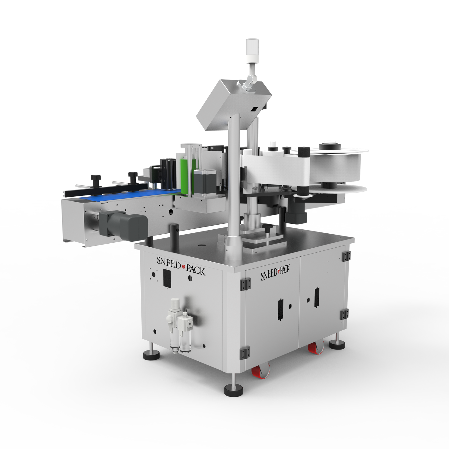 SNEED-PACK® Round Bottle Label Machine