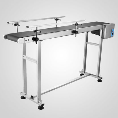 Dual Guide Rail Inkjet Coding Conveyor