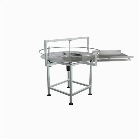 Rotary Accumulation Table with Infeed & Unscrambler